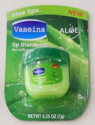 Vaseina Lip Theraples  For Soft, Smooth Lips Vaseina Rosy Lips Balm for soft & Pink Lips -AS PICTURE
