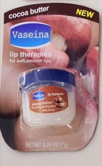 Vaseina Lip Theraples  For Soft, Smooth Lips Vaseina Rosy Lips Balm for soft & Pink Lips -AS PICTURE