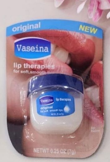 Vaseina Lip Theraples  For Soft, Smooth Lips Vaseina Rosy Lips Balm for soft & Pink Lips -AS PICTURE