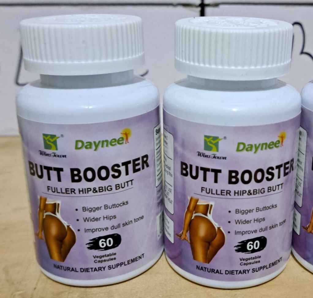 WinsTown Daynee Butt Booster Fuller Hips & Big Butt Hip Bigger Maca Root Buttock Natural Herbs Supplement Butt Booster Capsules Wider Hips, Bigger Buttocks and Smooth Skin Supplement- 60 capsules