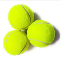OFFER! OFFER! Set of 3 Training Tennis Balls Quality kids training playing tennis balls.  A pack of three tennis balls for home use, playground and fun with pets.