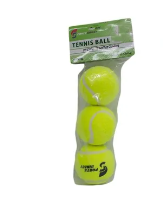OFFER! OFFER! Set of 3 Training Tennis Balls Quality kids training playing tennis balls.  A pack of three tennis balls for home use, playground and fun with pets.