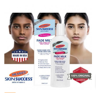 ORIGINAL Palmer's Anti-Dark Spot Fade Milk Tone Correcting Brightening Body Lotion Palmers skin success body lotion Even tone Fade Milk with Vitamin E and Alpha Hydroxy Anti dark spot fade tone correc
