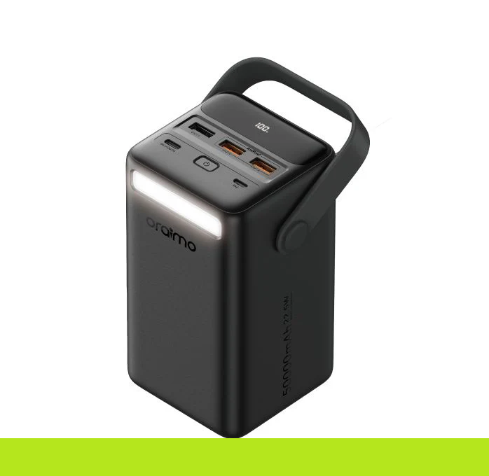 [ FREE GIFT ] Free Type-C Chatger + Oraimo PowerBox 500 AniFast PD3.0 QC3.0 Four Output Ports 50000mAh Power Bank