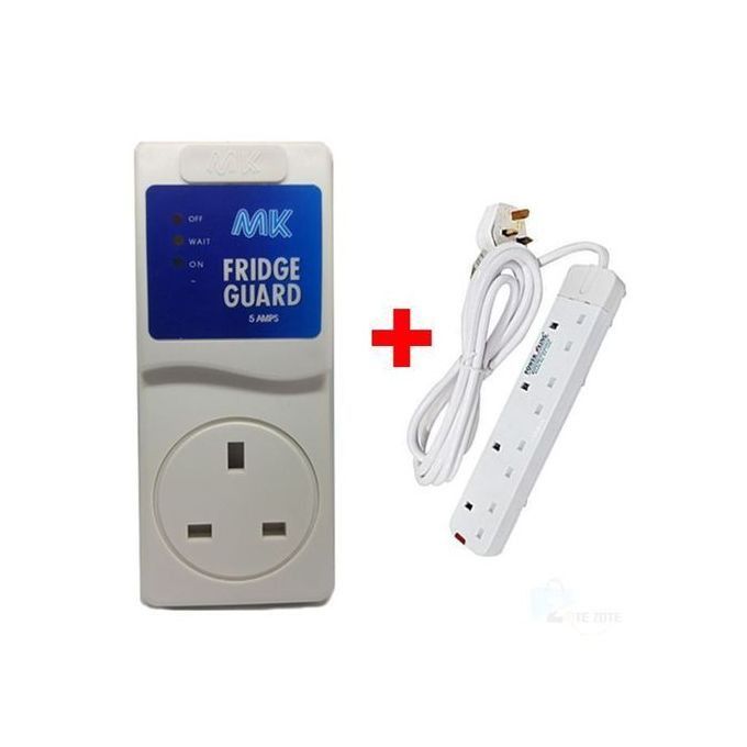 Electric Voltage Fridge  Guard + FREE  4-Way POWER Extension Cable