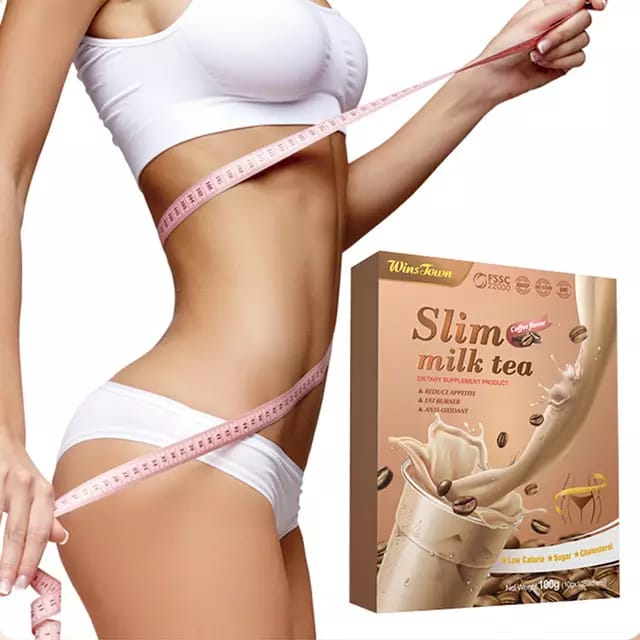 Slim Milk Tea,Weight Loss Slimming Herb Milk Tea,Chocolate Flavor