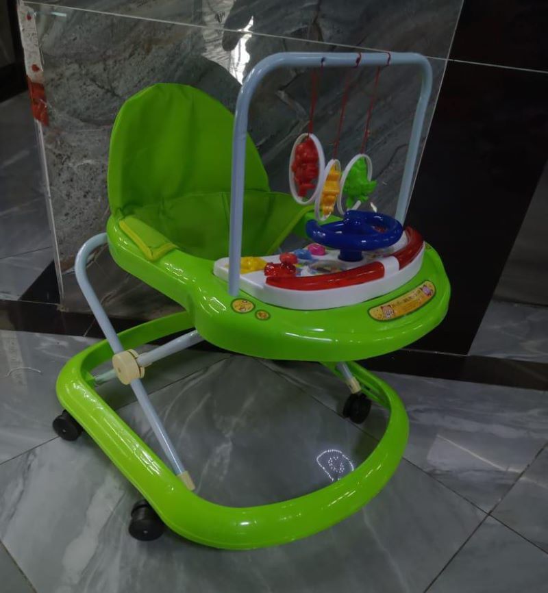 multi-function Baby Walker Easy Folding Portable high quality protection cushions Baby Walker with melody