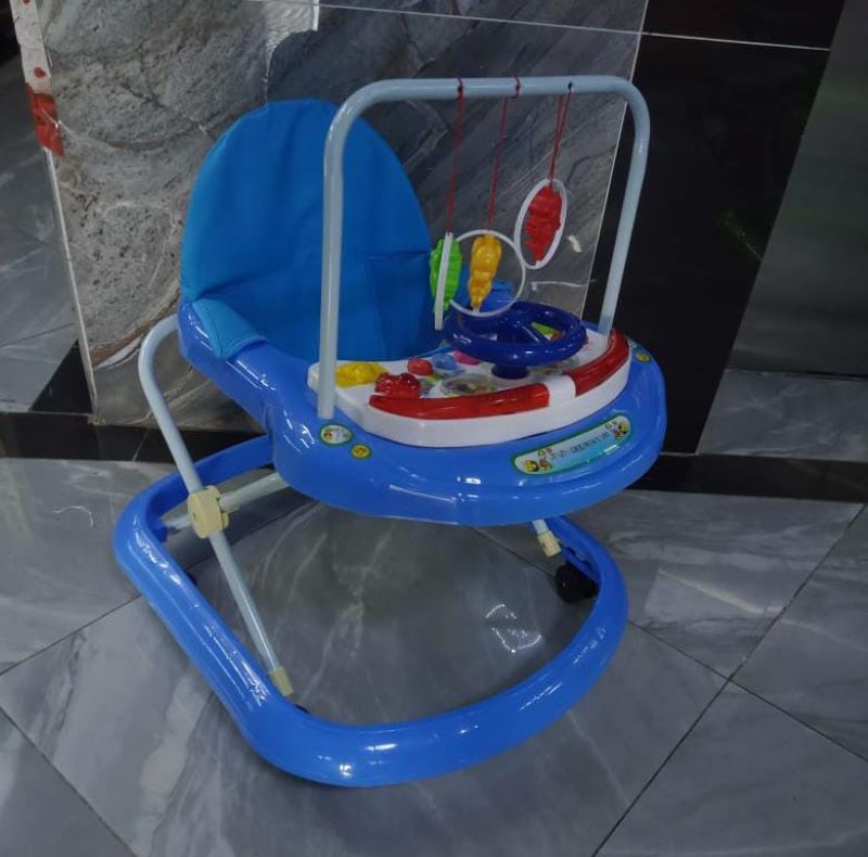 multi-function Baby Walker Easy Folding Portable high quality protection cushions Baby Walker with melody