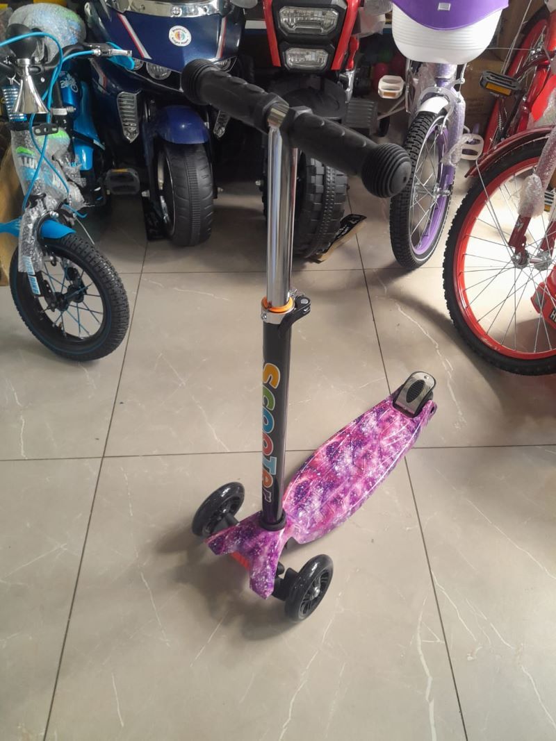 RESTOCKED Custom Kid Toy Bike 3 Wheels Kids Foot Kick Portable Scooter for KIDS 3 - 6 Years