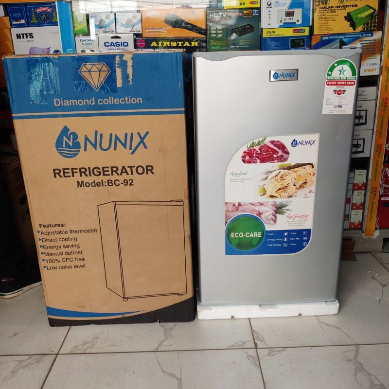 RESTOCKED Efficient Cooling for Your Kitchen: Nunix BC-92 92L Single Door Fridge