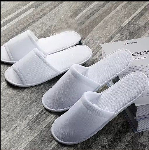 (2PAIRS)Luxury indoor  Hotel Slippers - Set of Two