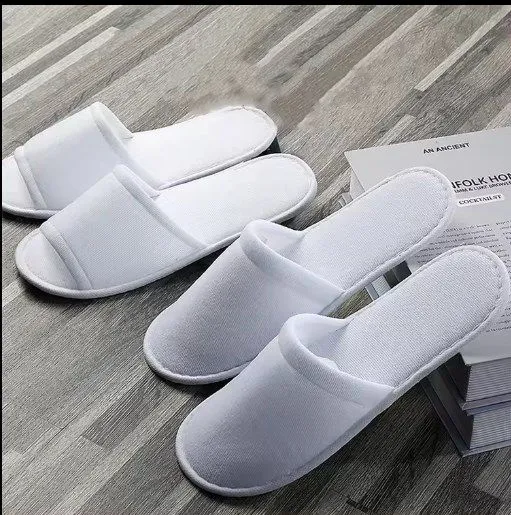(2PAIRS)Luxury indoor  Hotel Slippers - Set of Two