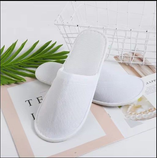 (2PAIRS)Luxury indoor  Hotel Slippers - Set of Two