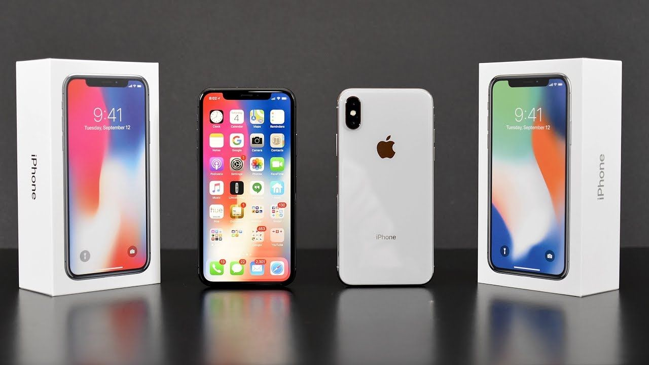 BRAND NEW SEALED IPHONE X 64GB AND 256GB WHITE/BLACK DISPLAY SIZE 5.8 INCH DUAL CAMERA 12MP + 12MP IOS 17 WITH 12 MONTHS WARRANTY