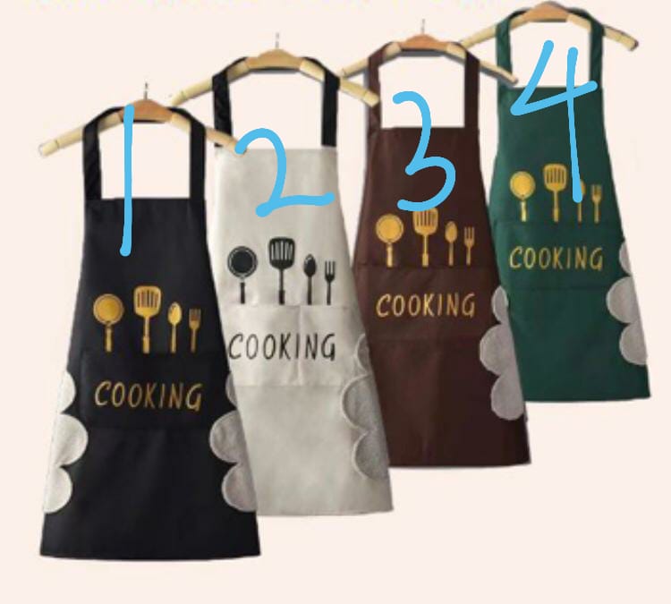 Waterproof Kitchen Cooking Aprons UNISEX Chef Apron.Adjustable, waterproof and Easy to clean . Come with a practical pocket on the front to store some gadgets such as keys, cellphone, MP3, etc. It's p