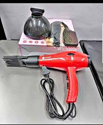 Nunix 2200W Home And Salon Hair Dryer Blow Dry Machine.2 Air Speed Setting (Low/High) Press the cold air button and keep your favorite look all day. 
Professional cord with Cable tie and Hang loop. 
S