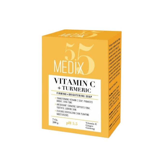 Medix5 5 Medix 5.5 Vitamin C + Tumeric Firming And Brightening Soap.