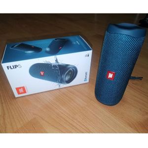 Jbl FLIP 5 ORIGINAL BLUETOOTH SPEAKER-GREEN.SOUNDS BETTER THAN EVER - Feel Your Music. Flip 5 Eco Edition's All New Racetrack Shaped Driver Delivers High Output. Enjoy Booming Bass In A Compact Packag