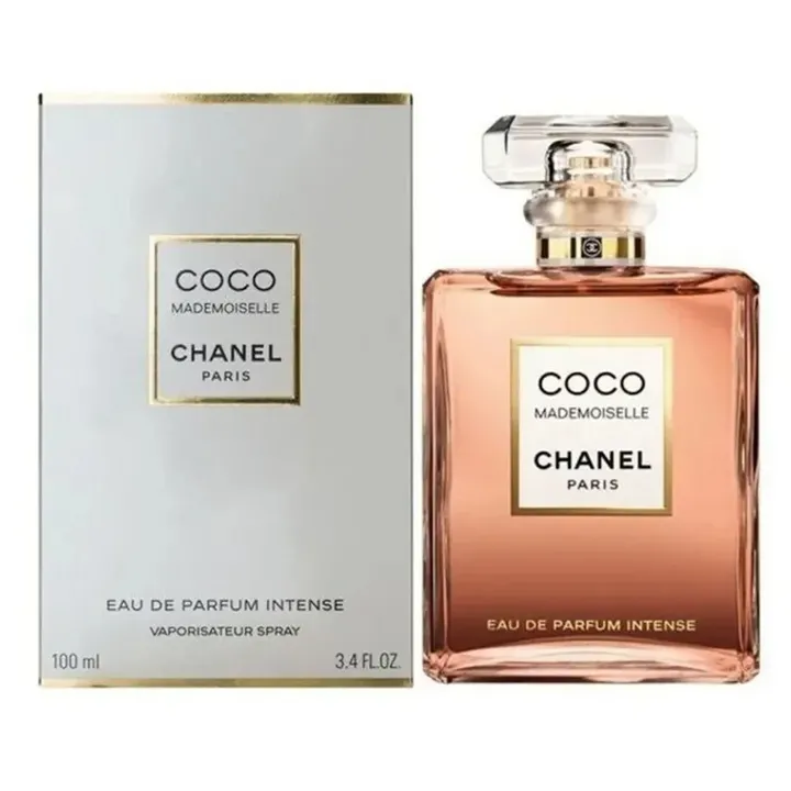 CHANEL COCO MADEMOISELLE PERFUME. It is a dream scent that is fresh and citrus, It has got a unique blend of sweetness and roses making it a stunning masterpiece and long lasting.