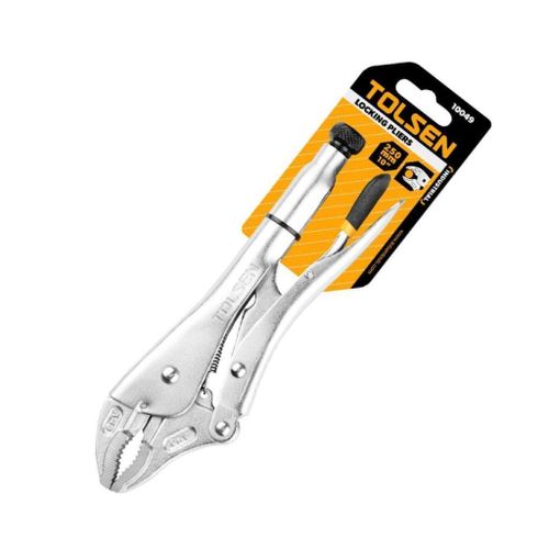 Tolsen INDUSTRIAL LOCKING PLIERS 250MM, 10"
