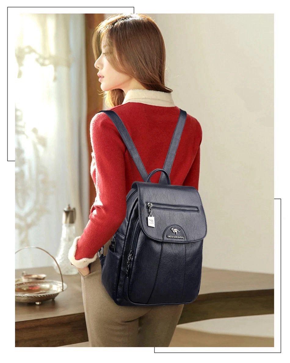 Women Backpacks Fashion Ladies Backpacks Quality Leather Backpacks