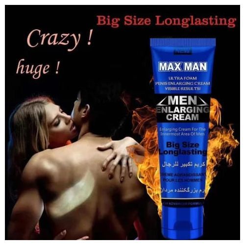 MAX MEN Maxman Blue Gel Penis Enlargement Erectile Dysf And Delay