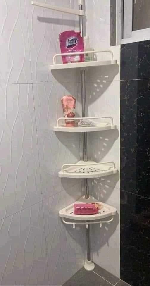 4layer multi-corner shelf