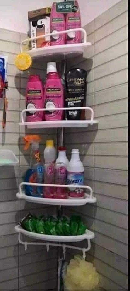 4layer multi-corner shelf