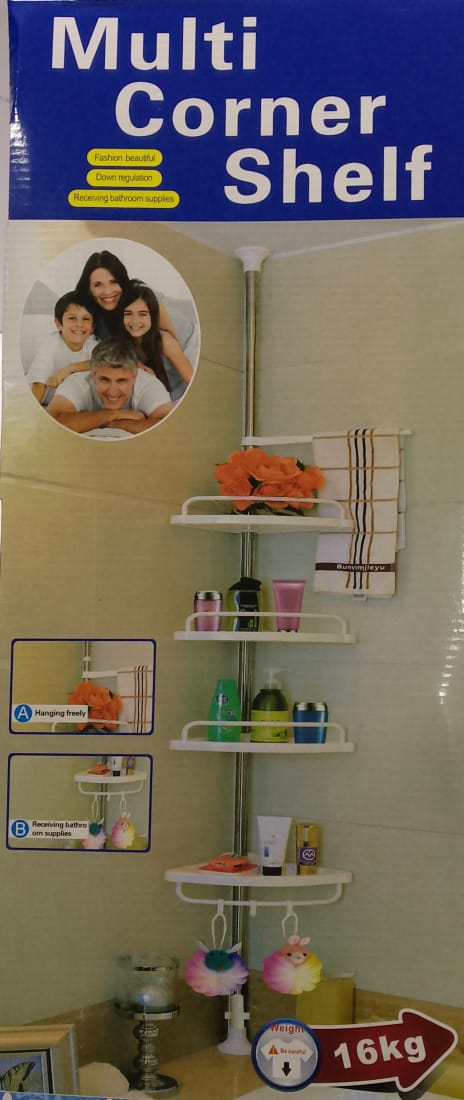 4layer multi-corner shelf