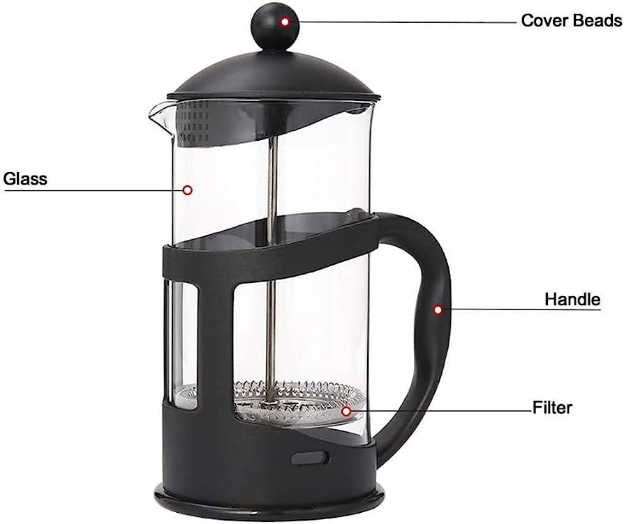 800ml french press coffee plunger