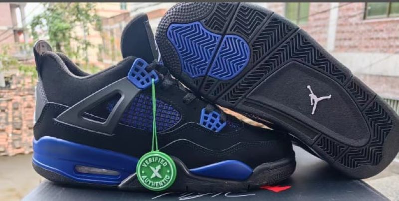 RESTOCKED Quality Design Jordan 4 Aka J4 - Royalty Unisex Mens sneakers