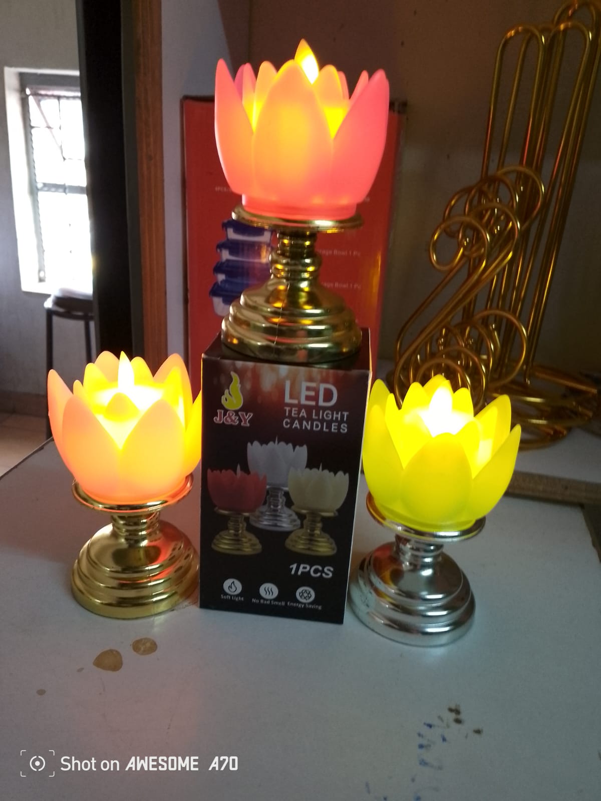LED decor candle lights
