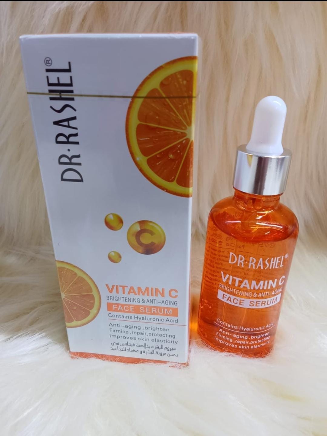 PRICE DROP! Dr. Rashel Vitamin C Brightening & Anti-Aging Face Serum - Dr Rashel  It will help fade sun spots & discoloration. It refines skin texture and  reduce wrinkle formation.