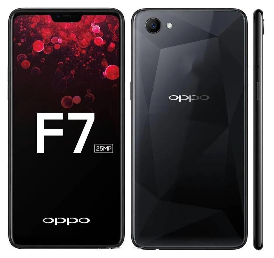 Refurbished OPPO A3 F7 128GB+4GB 6.23"16MP+25MP 3400mAh Fingerprint unlock phone Dual SIM 4G phone Refurbished Phone SmartPhones Mobile Phones 128GB phone 4G Phones oppp phone smartphone