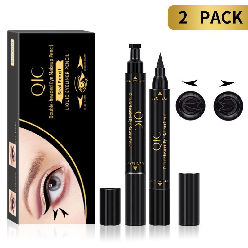 Make-up dual-use eyeliner pen 2 wear anti-sweat makeup seal eyeliner view 3