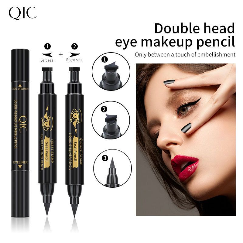 Make-up dual-use eyeliner pen 2 wear anti-sweat makeup seal eyeliner