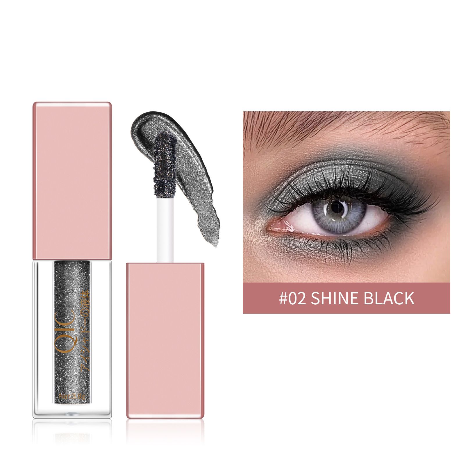 Make-up DiamondPearlLiquidEyeshadow, 8-colorEyeshadowBrush, Bloom Eye Shadow, Liquid Eyeshadow view 5