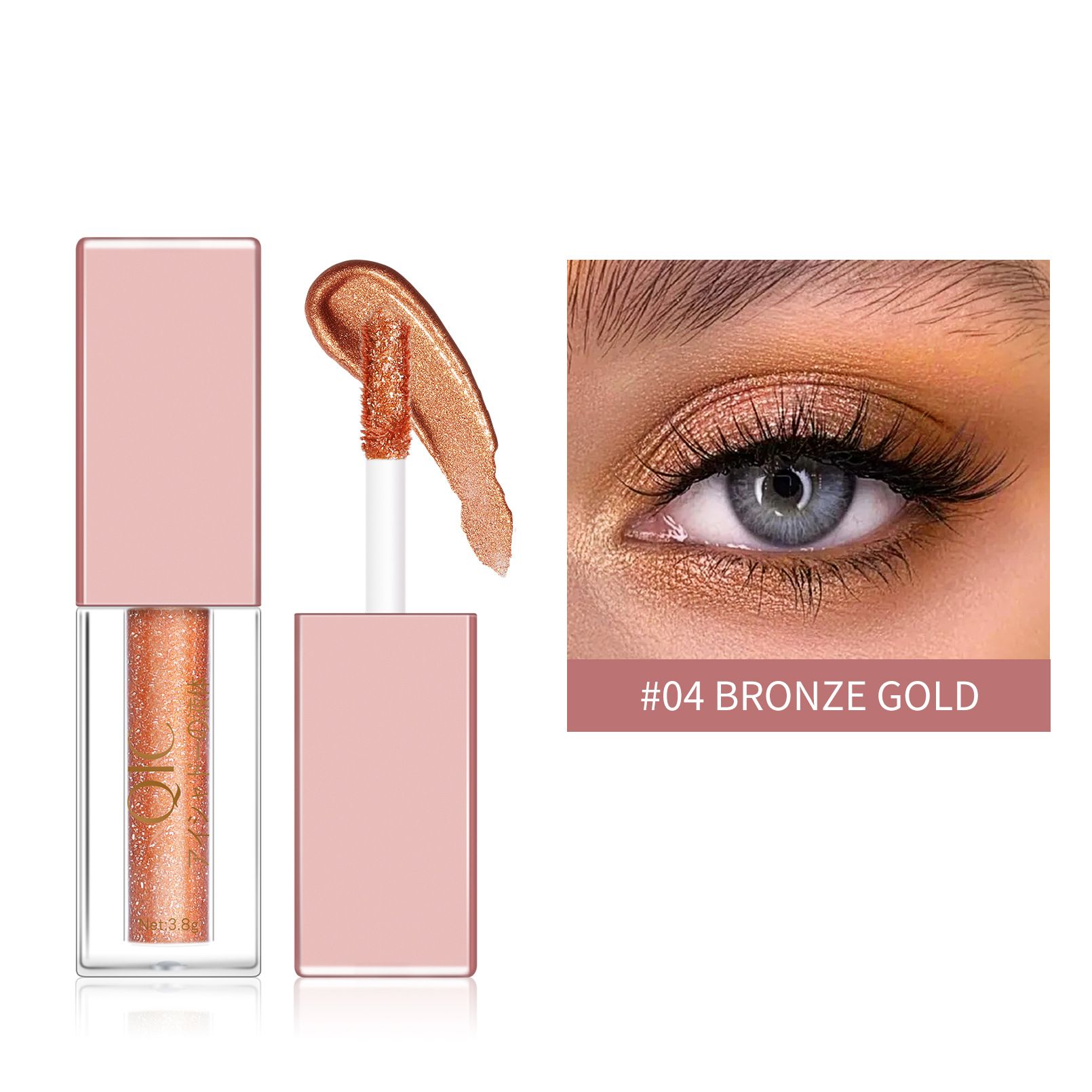 Make-up DiamondPearlLiquidEyeshadow, 8-colorEyeshadowBrush, Bloom Eye Shadow, Liquid Eyeshadow view 7