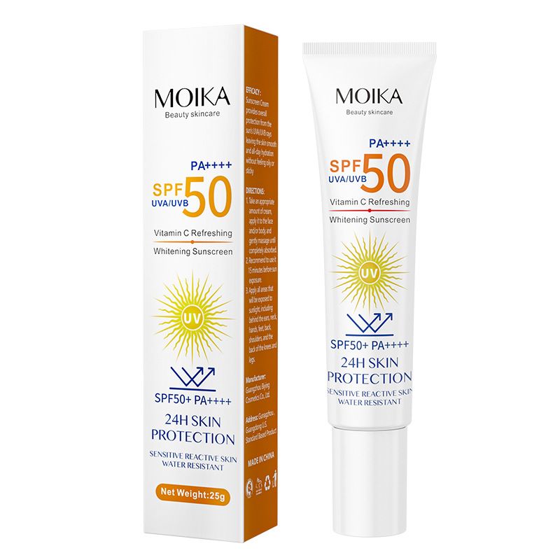 Beauty sunscreen Spf50 sunscreen whitening sunscreen isolation three-in-one sunscreen