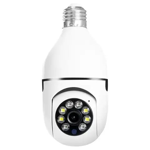 CCTV camera 360° BULB CCTV  PAN & TILT ROTATING CAMERA 360° PANORAMIC BULB CCTV WIFI HOTSPOT CAMERA WITH LED MOTION SENSOR LIGHTS. CCTV 360 SECURITY SURVEILLANCE PANORAMIC CAMERA WITH 2 WAY AUDIO COM