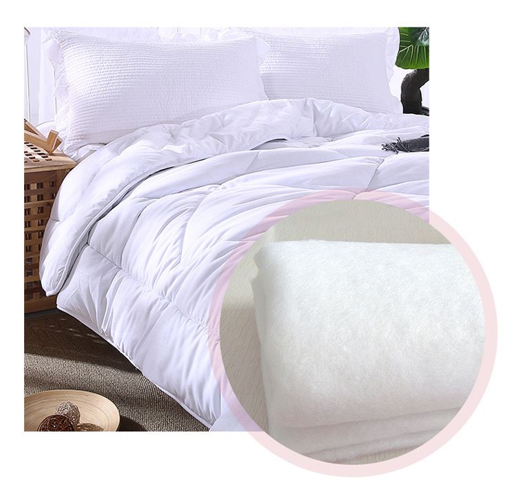 【Promotions】4pcs Comforter Set Duvet Blanket 1 Comforter 2 Pillowcase1 Bedsheet) Fluffy Pure White Quilted Bedding Set Soft Comfortable Skin-friendly Comforter Set