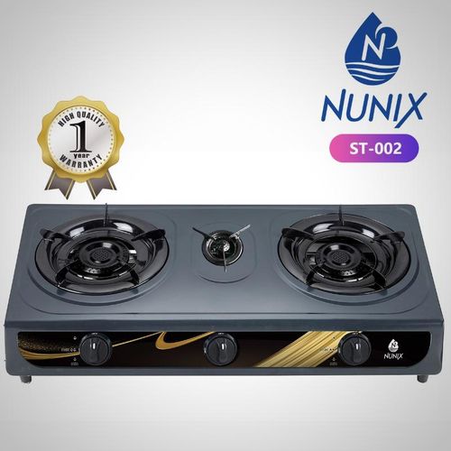 Nunix 3 Burner Auto Ignition Table Top Cooker
Rustle up your favorite recipes with this newly designed Sayona automatic gas cooker that comes in a temper glass surface.