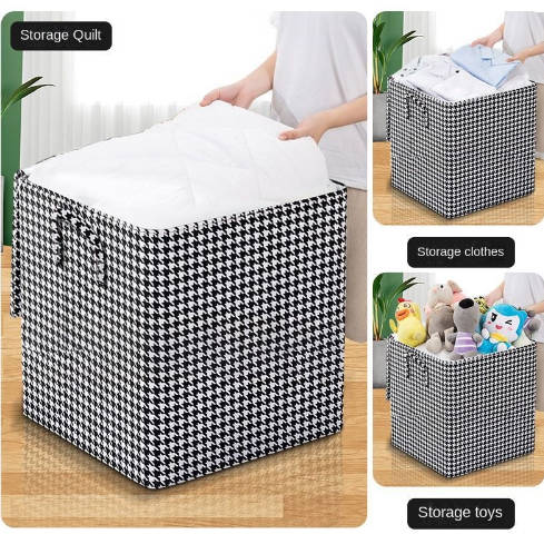180L Large Capacity Clothes Storage Bag Organizer Blanket Containers with Reinforced Handle Foldable Storage Bag with Sturdy Zipper Fast delivery within 1-5 days