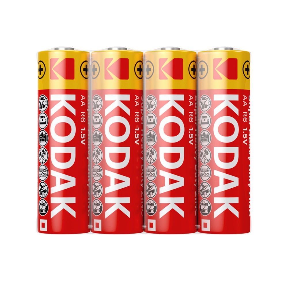 A Pack Of 8 AA Kodak Zinc 1.5V  Battery