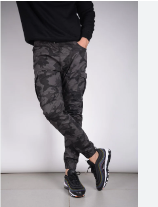 Generic (as Picture)Camouflage Casual Cargo Pants Mens Trousers Joggers  Sweatpants Trendy Streetwear Korean Harem Pants Male