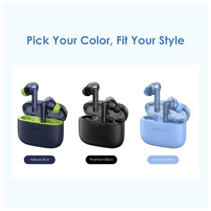 (SPECIAL OFFER)Oraimo FreePods Lite ENC True Wireless Earbuds Model: OTW-330 40 hrs playtime  Bluetooth earphone