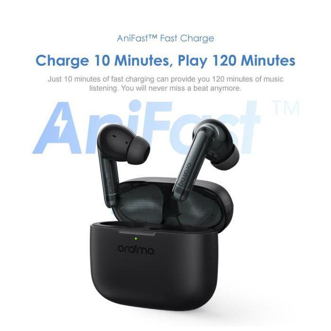 (SPECIAL OFFER)Oraimo FreePods Lite ENC True Wireless Earbuds Model: OTW-330 40 hrs playtime  Bluetooth earphone