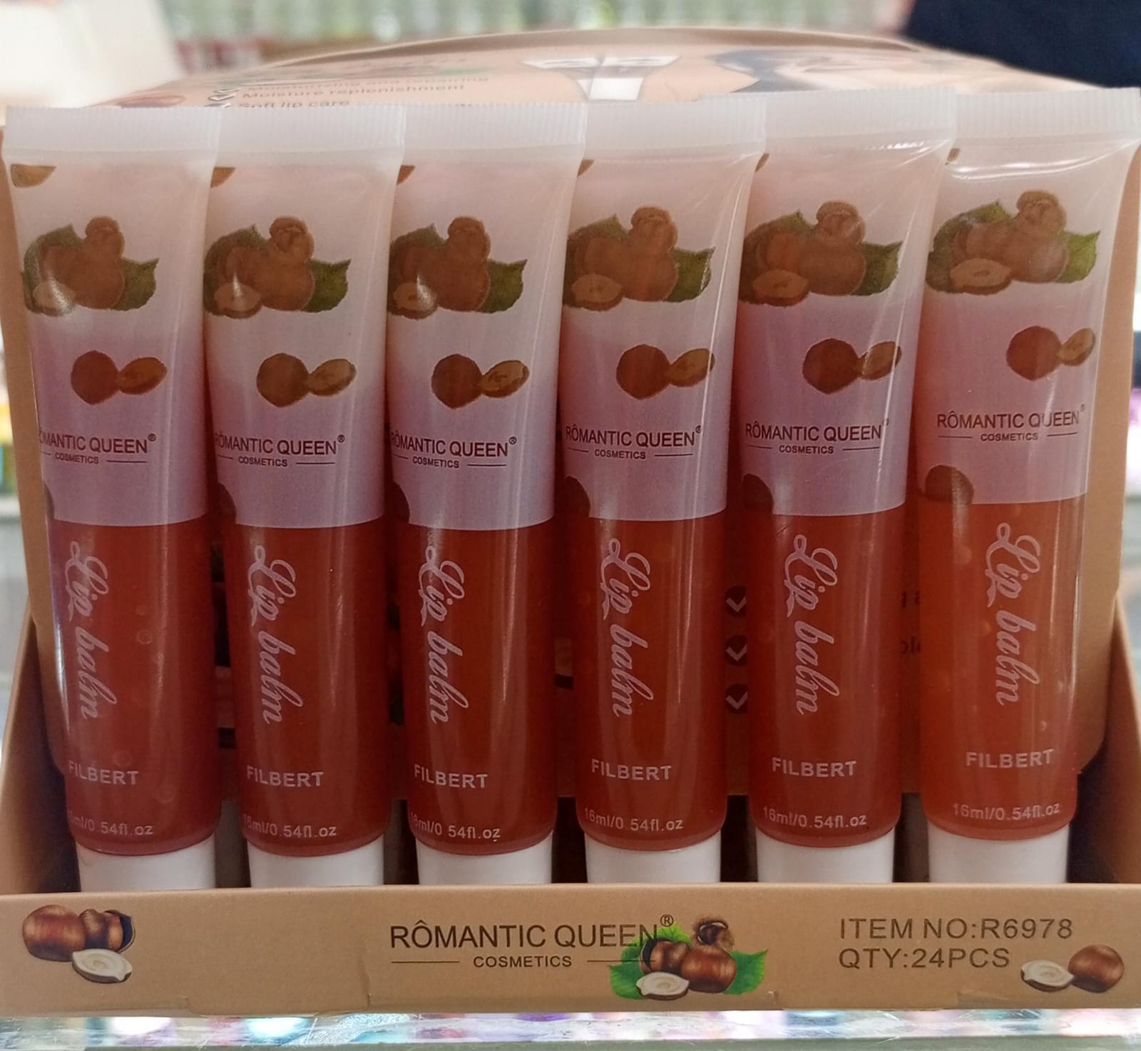 3 Pieces Romantic Queen Clear Classic Lip Gloss view 2