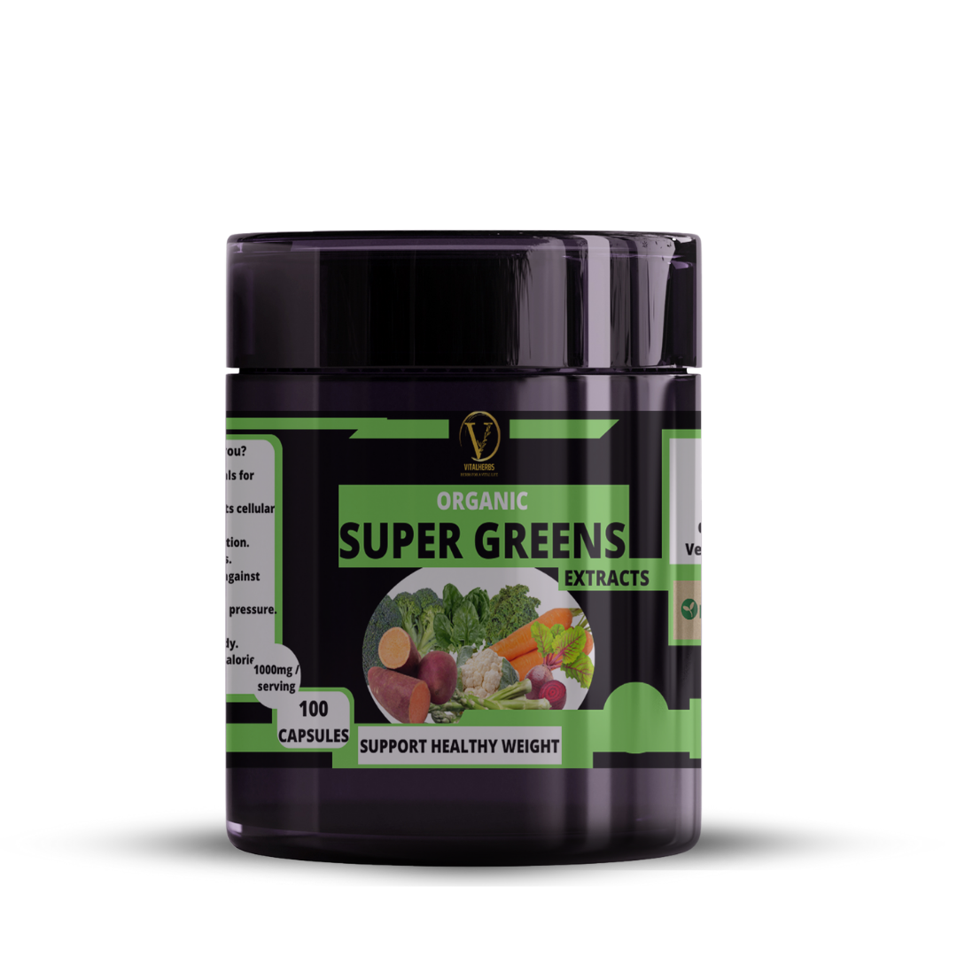 Supergreens Veggies Extracts Powder - 8in1,A  blend of vitamins, minerals, and phytonutrients