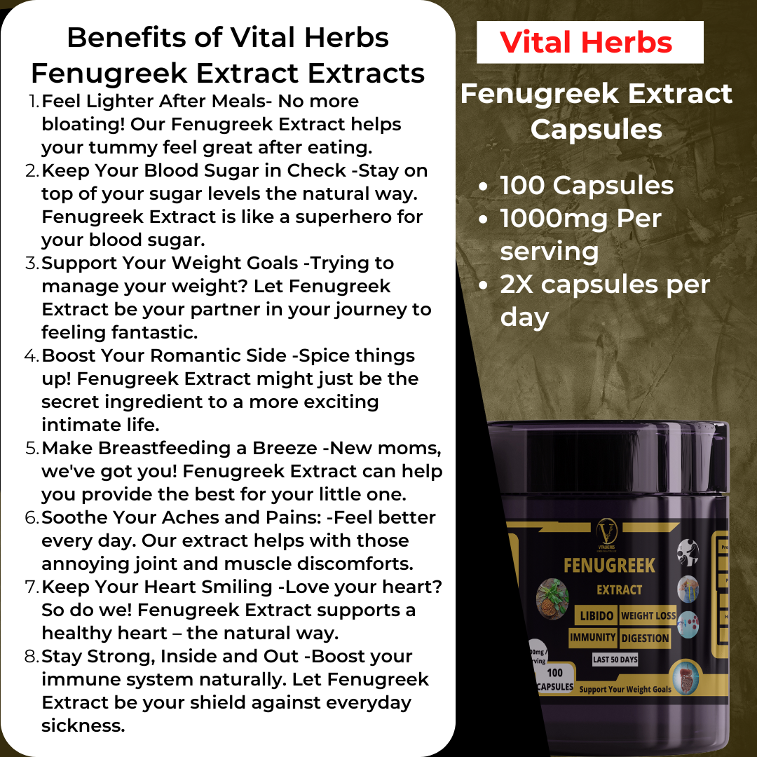 Fenugreek Extract Powder - 100% Pure,Finely Ground,Soluble in water,Supports weight management,Boost libido and Digestion